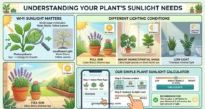 Plant sunlight needs