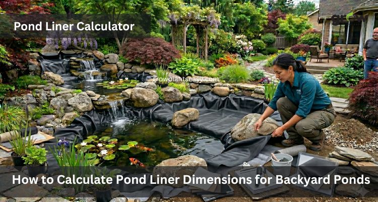 Estimate the Right Pond Liner Size