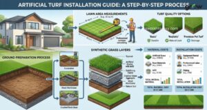 Artificial Turf Cost Breakdown by Lawn Size and Installation Type