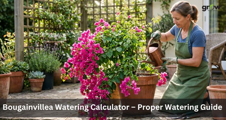Bougainvillea Watering Calculator
