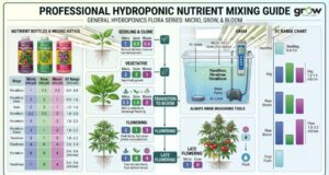 General Hydroponics Flora Series Feeding Schedule Guide