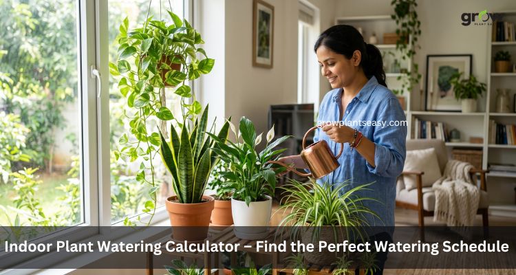 Indoor Plant Watering Calculator