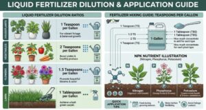 Liquid Fertilizer Dilution Ratio Guide