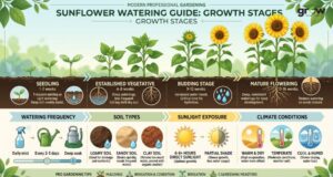 Sunflower Watering Guide