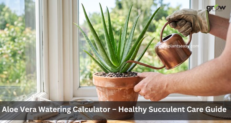 Aloe Vera Watering Calculator