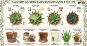 Aloe Vera Watering Schedule and Plant Care Guide
