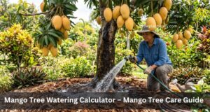 Mango Tree Watering Calculator