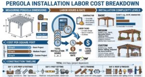 Pergola Installation Labor Cost Breakdown Guide