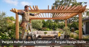 Pergola Rafter Spacing Calculator