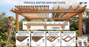 Pergola Rafter Spacing Chart and Layout Guide