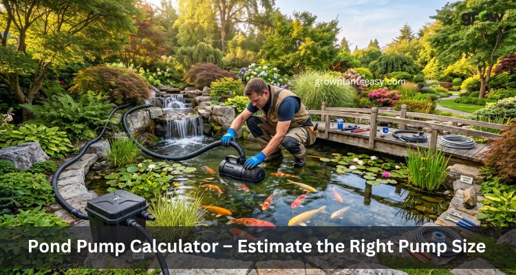Pond Pump Calculator