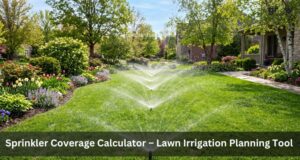 Sprinkler Coverage Calculator
