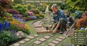 Stepping Stone Spacing and Garden Path Layout Guide