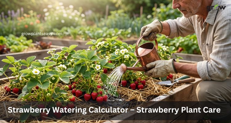 Strawberry Watering Calculator