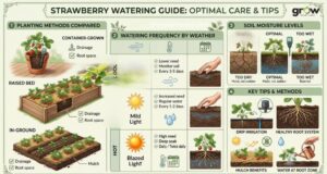 Strawberry Watering Schedule and Irrigation Guide