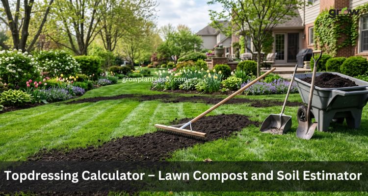 Topdressing Calculator – Lawn Compost and Soil Estimator