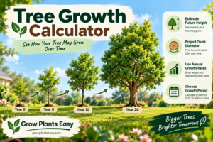 tree growth calculator