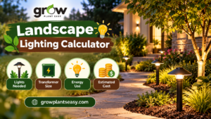 Landscape Lighting Calculator Garden