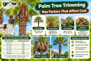 Palm Tree Trimming Cost Guide