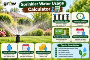 Sprinkler Water Usage Guide